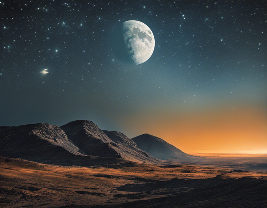 Image - Landscape cinematography, Moon and starry sky - 3955157093