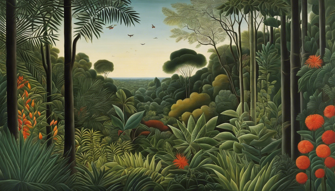 Image - Dreamlike and naive jungles with fanciful precision, Jungle - 2310571442