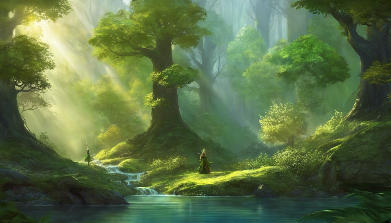 Image - Fantasy, Magical elven forest - 921434931