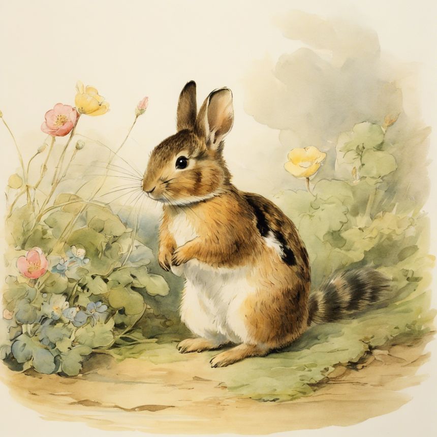 Image - Charming tales, delicate British watercolors, Egg  - 3218260942