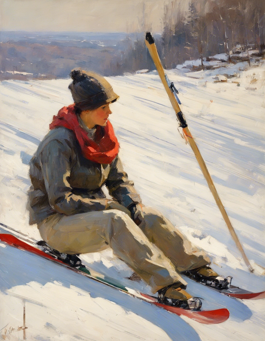 Image - Early American Impressionism, ski - 3707242050