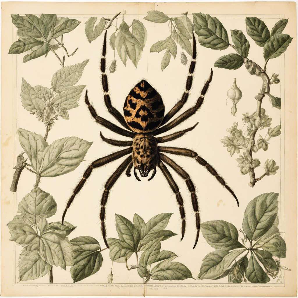 Tote bag - Herbarium, Spider - 782532858