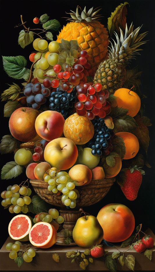 Image - Mannerism composing faces from imaginative arrangements of objects, fruits - 784705763