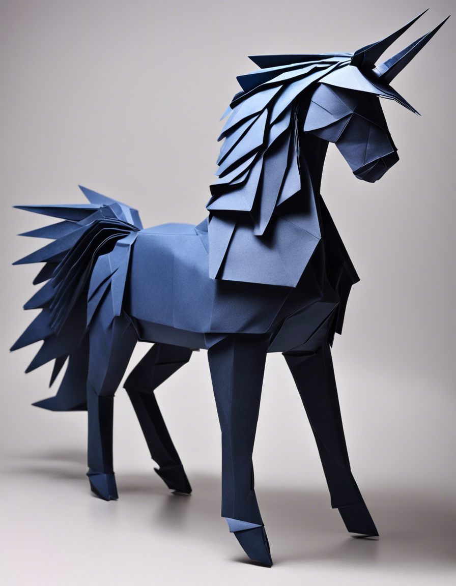 Image - Origami, Unicorn - 1121054029