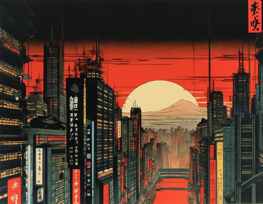 Image - Vues poétiques ukiyo-e, moments fugaces, blade runner - 1544693877