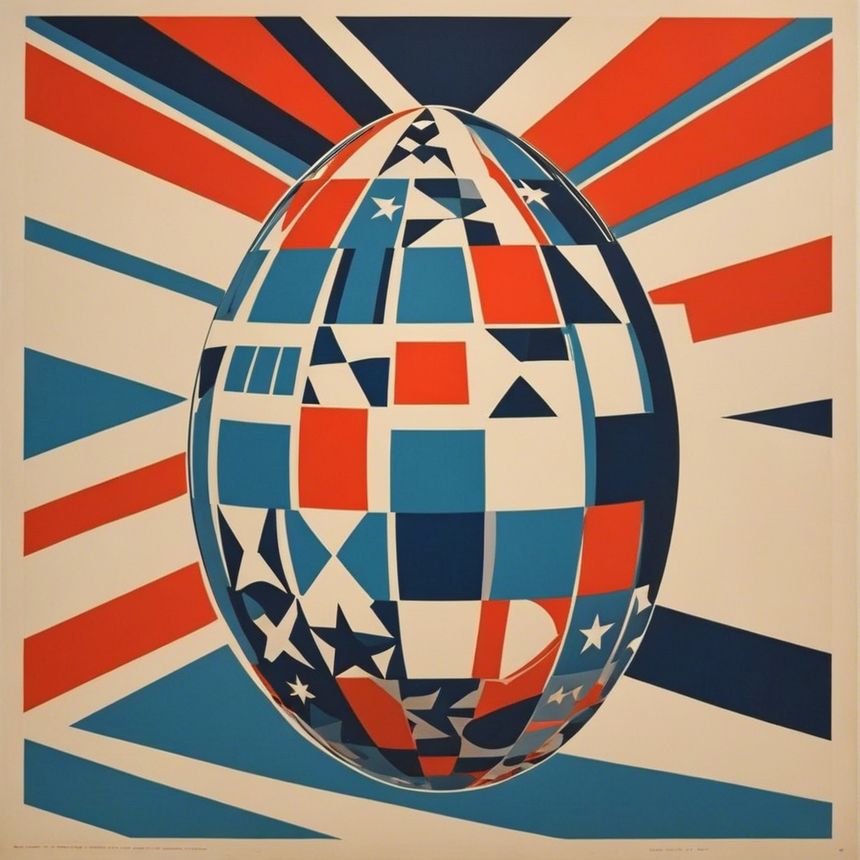 Image - American poster from the 60s, Egg - 54755816