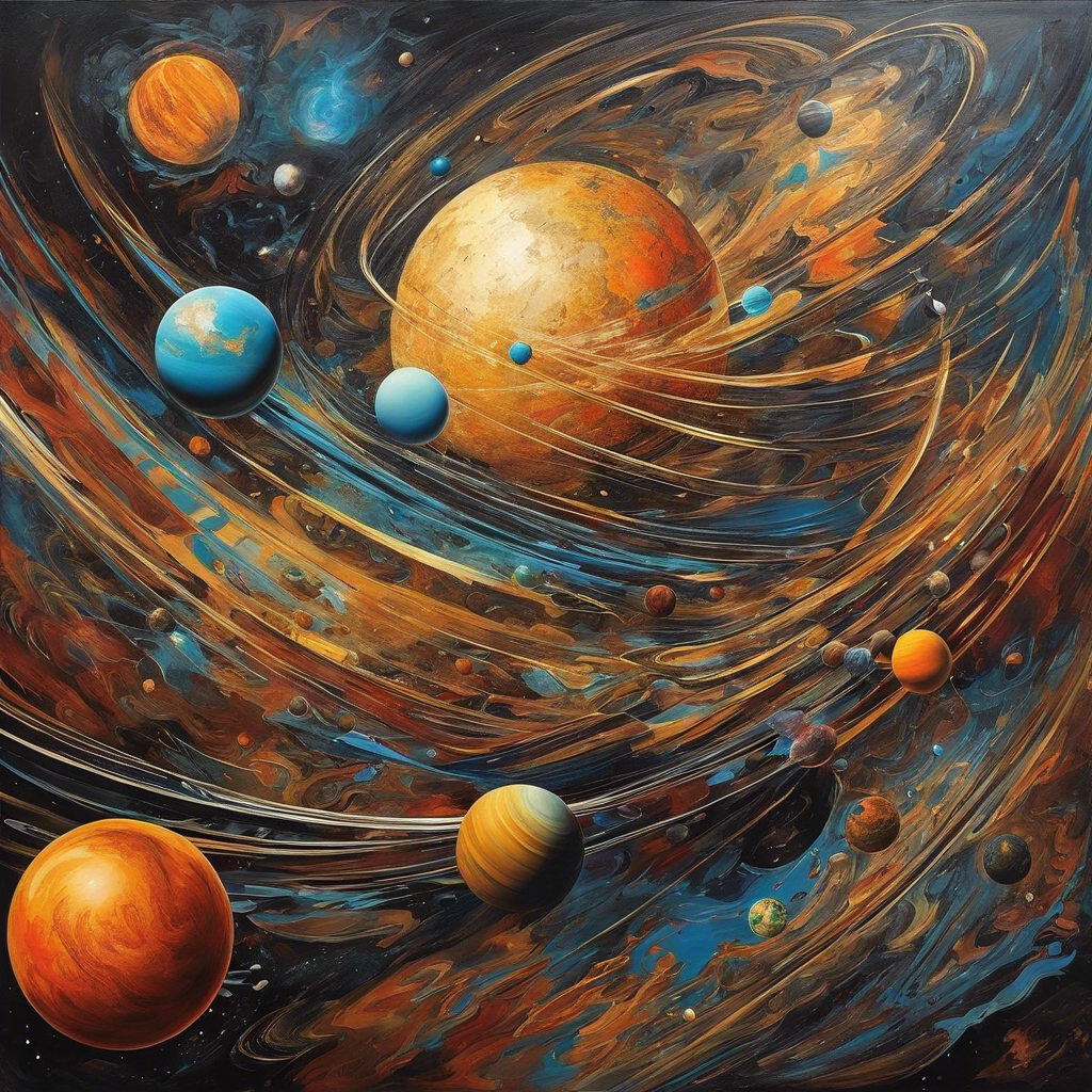 Image - 20th Century American Abstract Expressionism, Planets  - 2632991125