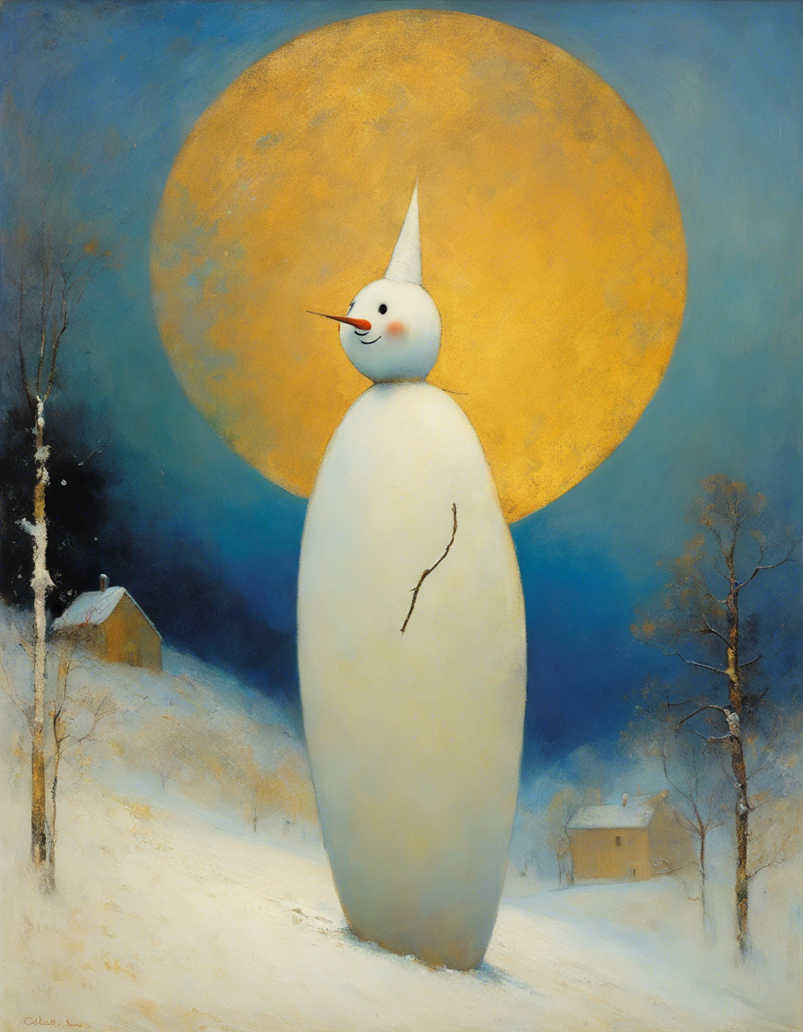 Image - Surreal visions with fantastic images, Snowman - 1209165673