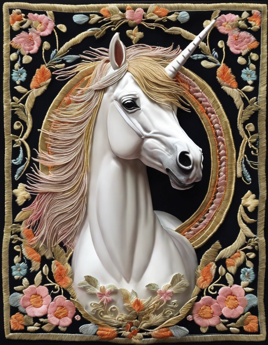 Image - Embroidery, Unicorn - 1593840817