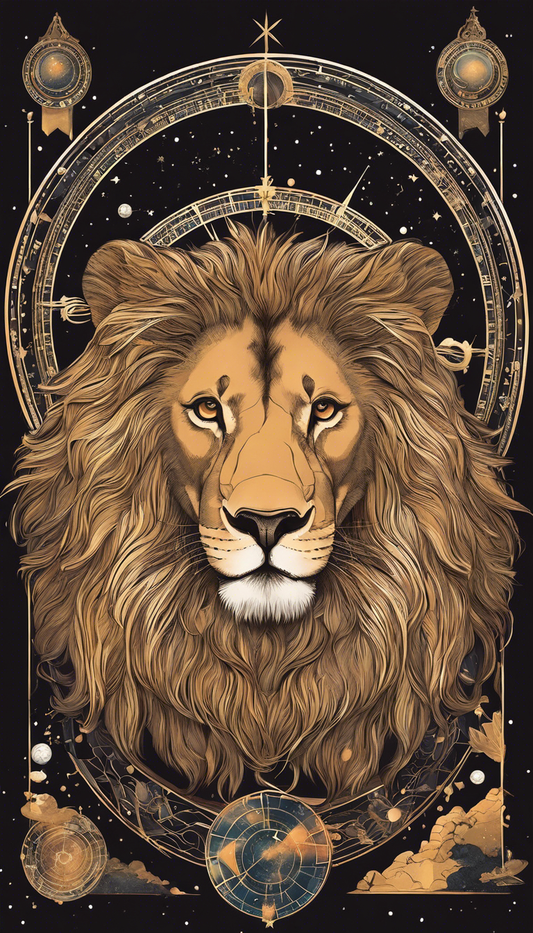 Image - Lo-fi, Astrology, Lion sign - 3654153191