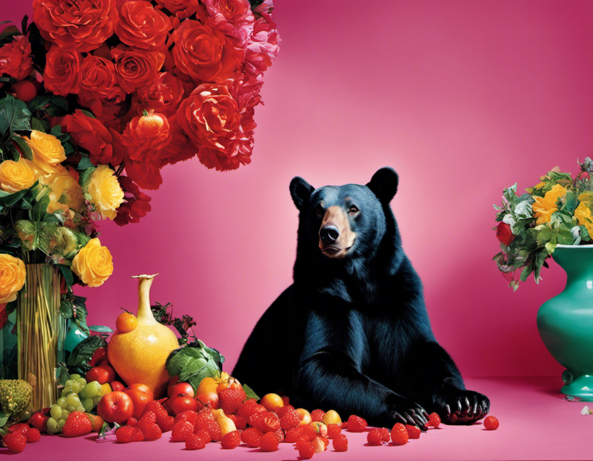 Image - Glamorous and saturated British photography, a black bear - 1538913931