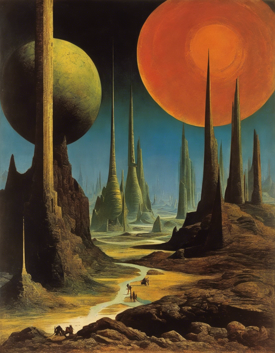 Image - Empire de Dada, Paysage exoplanète - 588445797