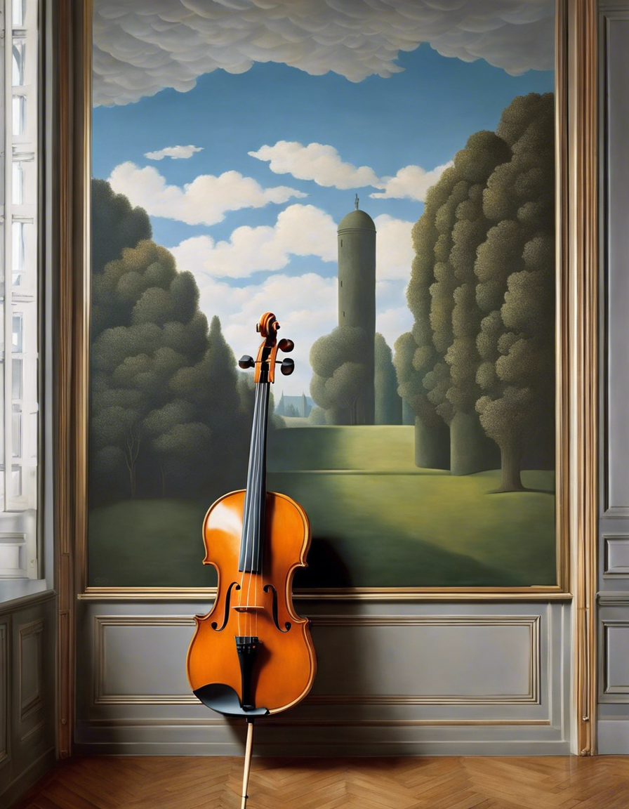 Image - Surréalisme belge, A violin - 2415333366