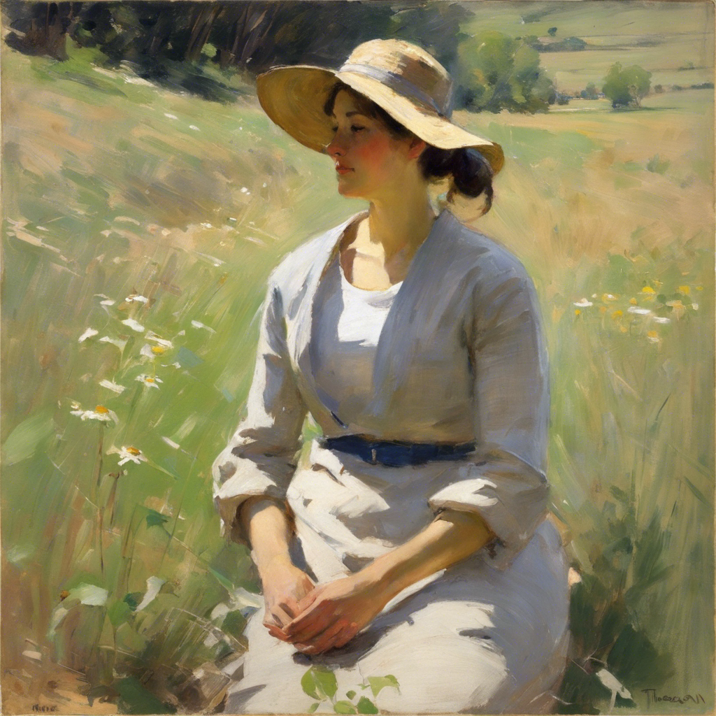 Image - Early American Impressionism, Women - 3108883029