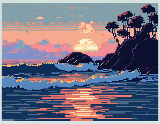 Image - Pixel art, Ocean - 829221277