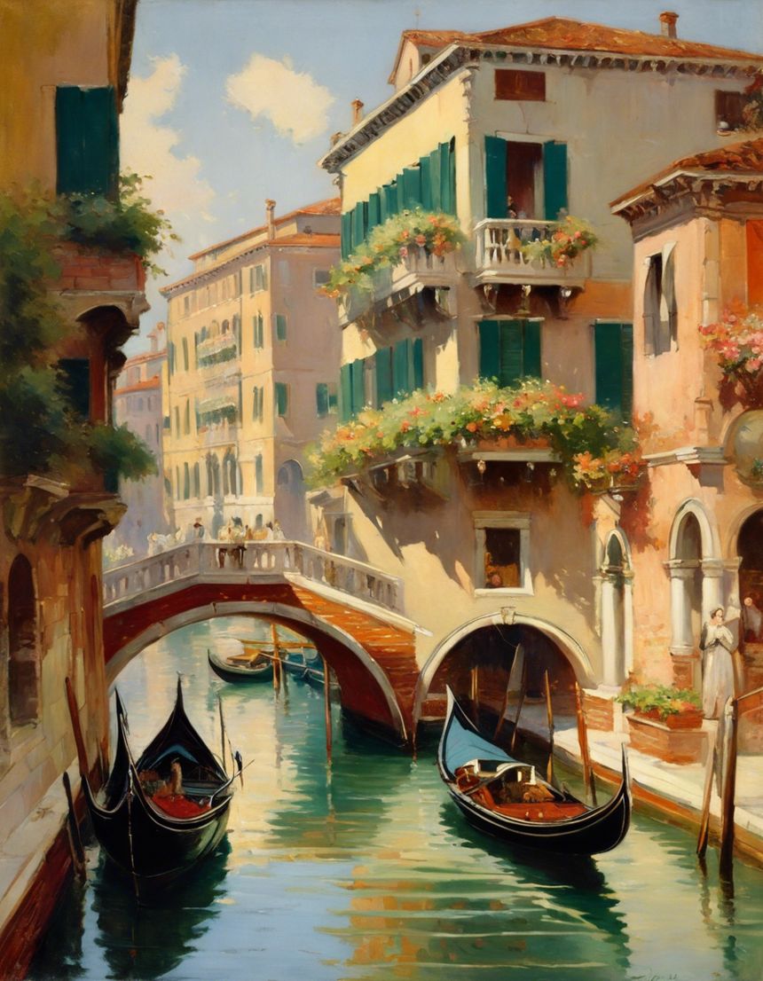 Image - Romantic scene capturing the beauty and delicacy of flowers, Venice - 41768431